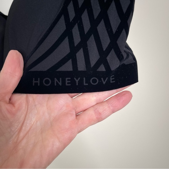 Honeylove Silhouette Bra in Black sexy velvet Size 1X - Picture 7 of 14